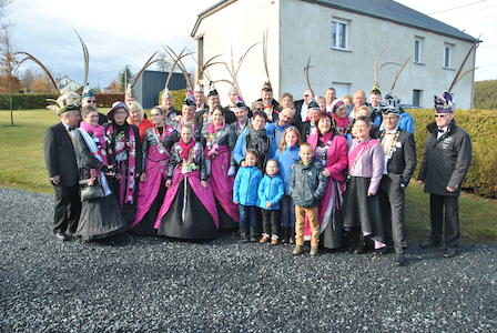 Carnaval de Martelange, Evenements en photos I Présentation du futur Prince Jean-Michel 1er 2018-11-11