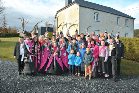 Carnaval de Martelange, Evenements en photos I Présentation du futur Prince Jean-Michel 1er 2018-11-11
