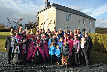 Carnaval de Martelange, Evenements en photos I Présentation du futur Prince Jean-Michel 1er 2018-11-11
