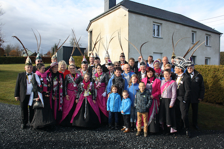 Carnaval de Martelange, Evenements en photos I Présentation du futur Prince Jean-Michel 1er 2018-11-11