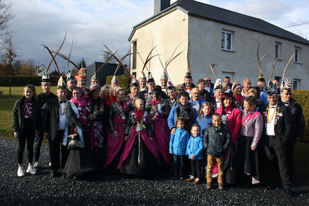Carnaval de Martelange, Evenements en photos I Présentation du futur Prince Jean-Michel 1er 2018-11-11