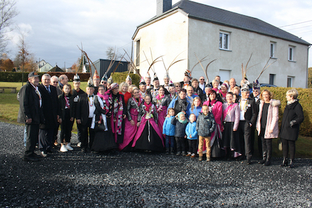 Carnaval de Martelange, Evenements en photos I Présentation du futur Prince Jean-Michel 1er 2018-11-11