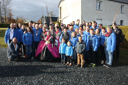 Carnaval de Martelange, Evenements en photos I Présentation du futur Prince Jean-Michel 1er 2018-11-11