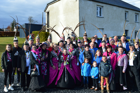 Carnaval de Martelange, Evenements en photos I Présentation du futur Prince Jean-Michel 1er 2018-11-11