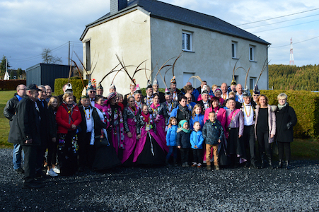 Carnaval de Martelange, Evenements en photos I Présentation du futur Prince Jean-Michel 1er 2018-11-11