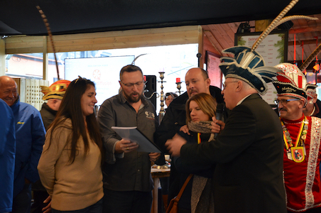 Carnaval de Martelange, Evenements en photos I Presentation du Prince 2020 11-11-2019