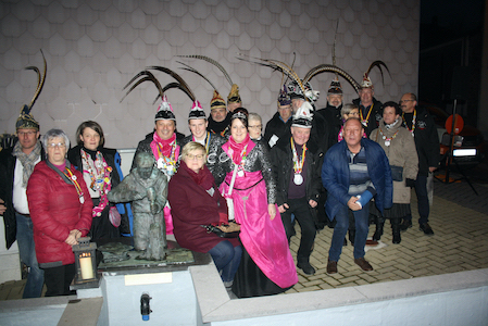 Carnaval de Martelange, Evenements en photos I Habillage du Fendeur et Grand Feu 08-03-2019