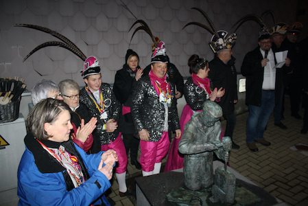 Carnaval de Martelange, Evenements en photos I Habillage du Fendeur et Grand Feu 08-03-2019