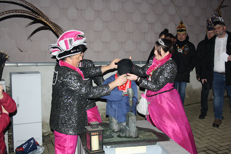 Carnaval de Martelange, Evenements en photos I Habillage du Fendeur et Grand Feu 08-03-2019