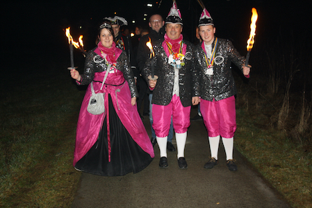 Carnaval de Martelange, Evenements en photos I Habillage du Fendeur et Grand Feu 08-03-2019