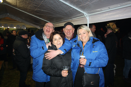 Carnaval de Martelange, Evenements en photos I Habillage du Fendeur et Grand Feu 08-03-2019