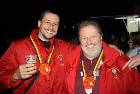 Carnaval de Martelange, Evenements en photos I Habillage du Fendeur et Grand Feu 08-03-2019