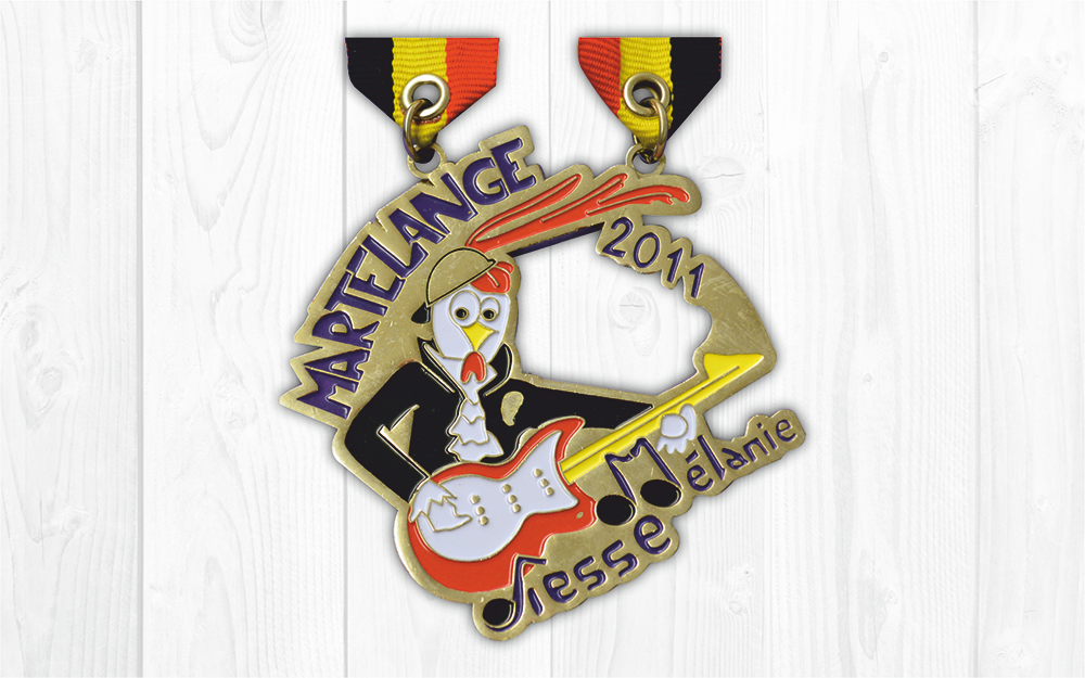 Carnaval de Martelange, Médaille de  (Jiesse 1er)