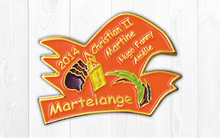 Carnaval de Martelange, Pin's de 2014 (Christian II)
