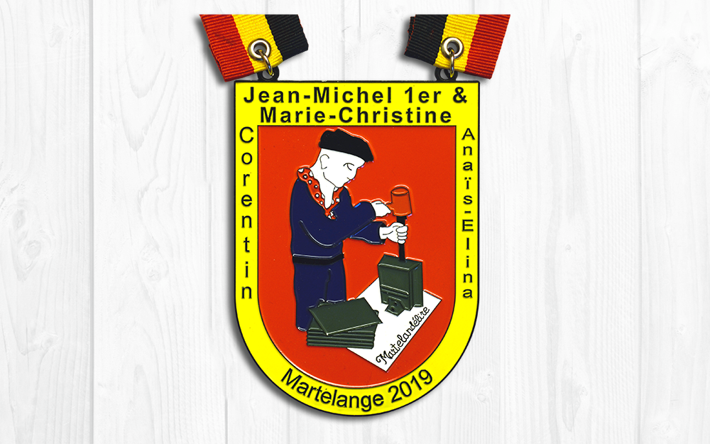 Carnaval de Martelange, Médaille de  (Jean-Michel 1er)