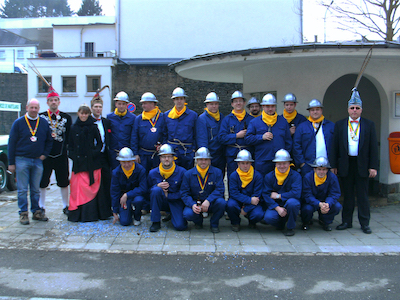Carnaval de Martelange - Intronisation et Grand Feu (28-02-2009) 