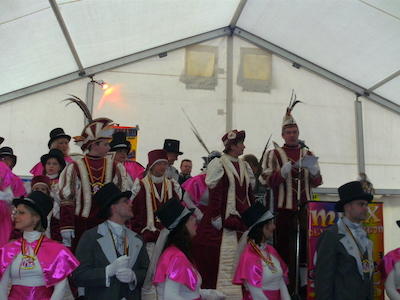 Carnaval de Martelange - Intronisation et Grand Feu (28-02-2009) 