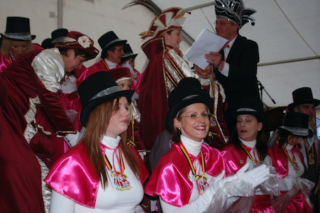 Carnaval de Martelange - Intronisation et Grand Feu (28-02-2009) 