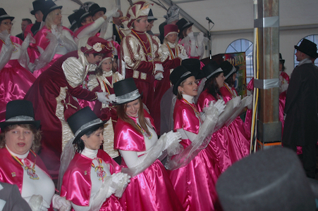 Carnaval de Martelange - Intronisation et Grand Feu (28-02-2009) 