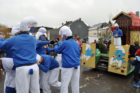 Carnaval de Martelange - Cavalcade partie 1 (21-02-2010) 