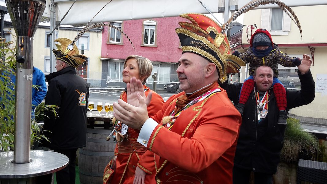 Carnaval de Martelange - Les mineurs et le Prince à la Rombach  (16-02-2018) 