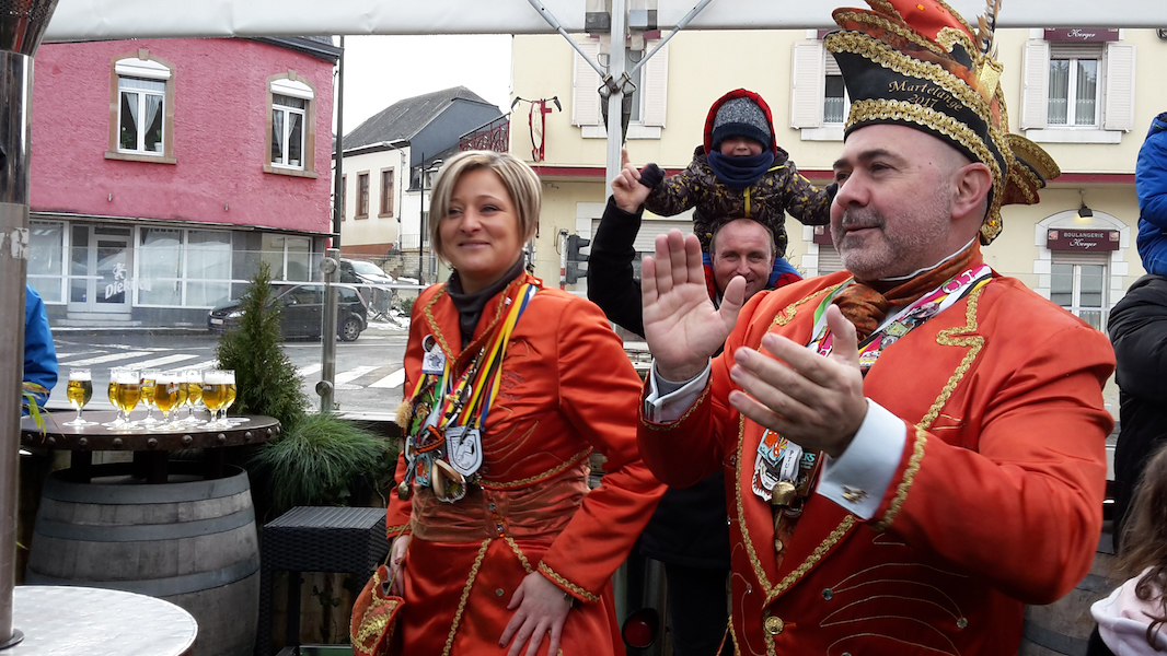 Carnaval de Martelange - Les mineurs et le Prince à la Rombach  (16-02-2018) 