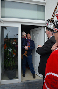 Carnaval de Martelange - Extinction de la bougie 