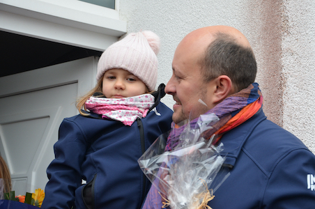 Carnaval de Martelange - Extinction de la bougie 