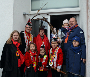 Carnaval de Martelange - Extinction de la bougie 