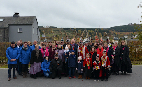 Carnaval de Martelange - Extinction de la bougie 