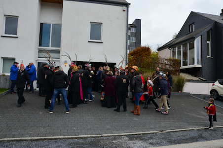 Carnaval de Martelange - Extinction de la bougie 