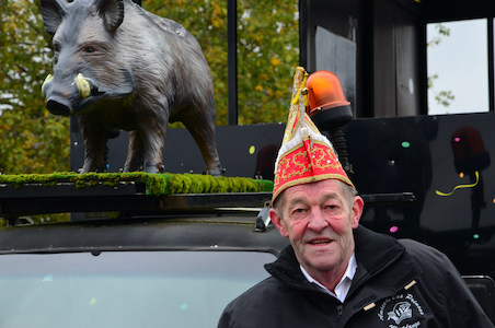 Carnaval de Martelange - Extinction de la bougie 