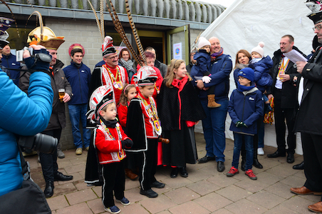 Carnaval de Martelange - Extinction de la bougie 