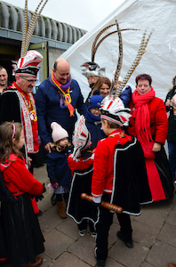 Carnaval de Martelange - Extinction de la bougie 