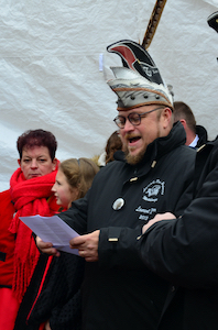 Carnaval de Martelange - Extinction de la bougie 