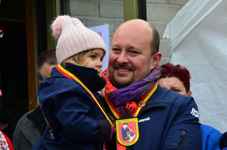 Carnaval de Martelange - Extinction de la bougie 