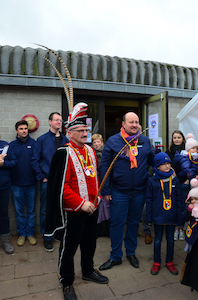 Carnaval de Martelange - Extinction de la bougie 