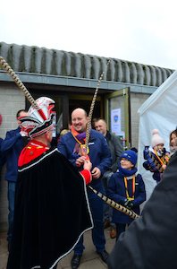 Carnaval de Martelange - Extinction de la bougie 