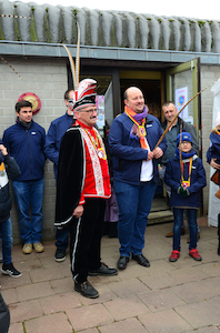 Carnaval de Martelange - Extinction de la bougie 