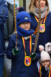 Carnaval de Martelange - Extinction de la bougie 