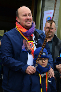 Carnaval de Martelange - Extinction de la bougie 