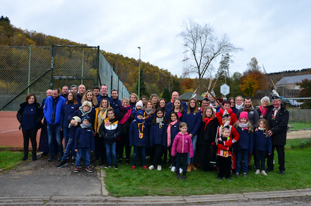 Carnaval de Martelange - Extinction de la bougie 