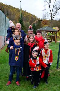 Carnaval de Martelange - Extinction de la bougie 