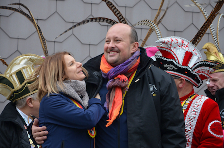 Carnaval de Martelange - Extinction de la bougie 