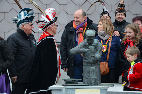 Carnaval de Martelange - Extinction de la bougie 