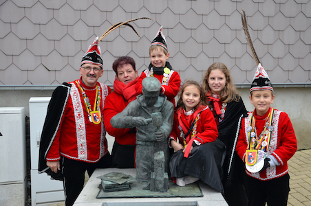 Carnaval de Martelange - Extinction de la bougie 