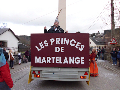 Carnaval de Martelange, Album de l'Amicale des Princes I 26-02-2012 Cortège