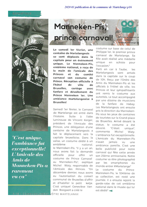 Carnaval de Martelange 2019, La revue de presse de Jean-Michel 1er