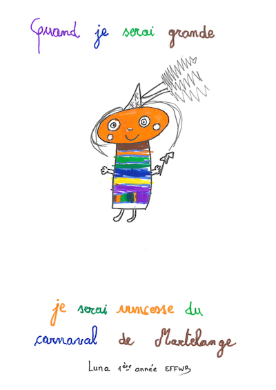 Carnaval de Martelange, Evenements en photos I Tirage au sort du concours de dessins 2021