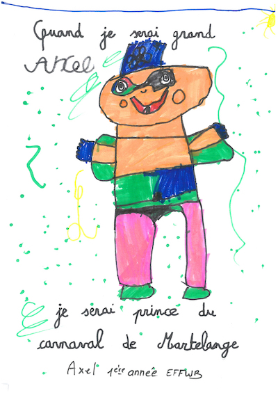 Carnaval de Martelange, Evenements en photos I Tirage au sort du concours de dessins 2021